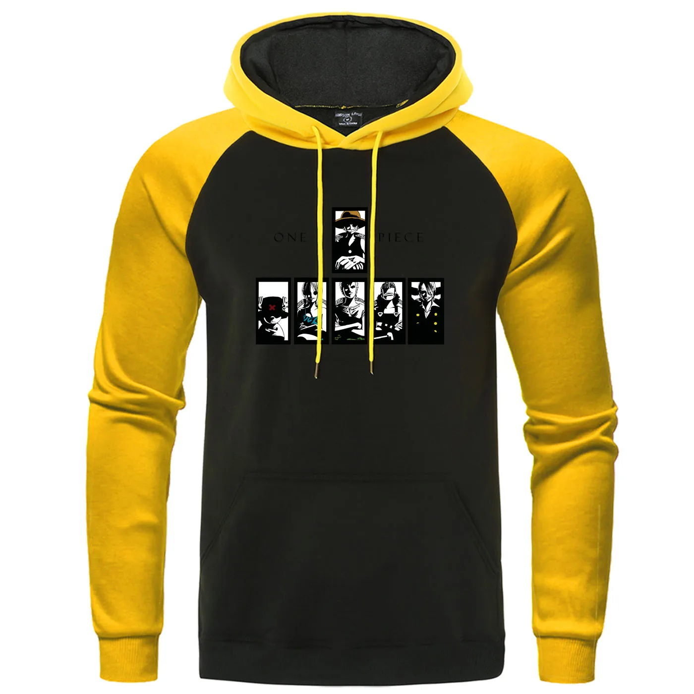 Мужская толстовка с капюшоном реглан японское аниме соломенная шляпа пираты 2020