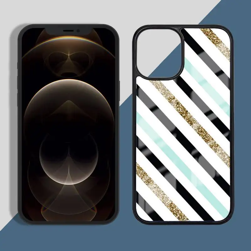 

Gold Rose Glitter Love Phone Case PC for iPhone 11 12 pro XS MAX 8 7 6 6S Plus X 5S SE 2020 XR
