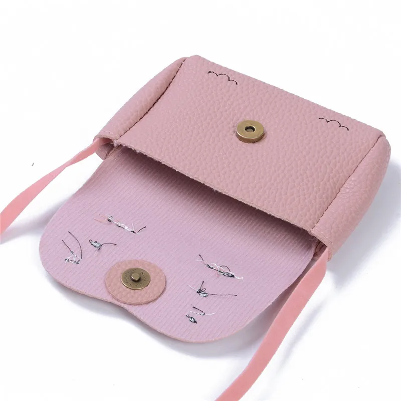 

Fashion Baby Kids Girl Bunny Shoulder Bag Cute Animal Storage Crossbody Messenger Bags Handbag Wallet Kids Gift 2020 new Arrival