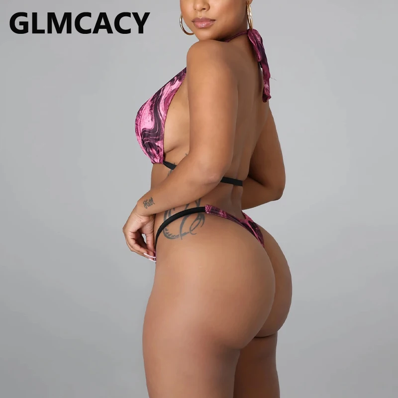 

Two Piece Sexy Suits Bra Top & Flare Pants Set