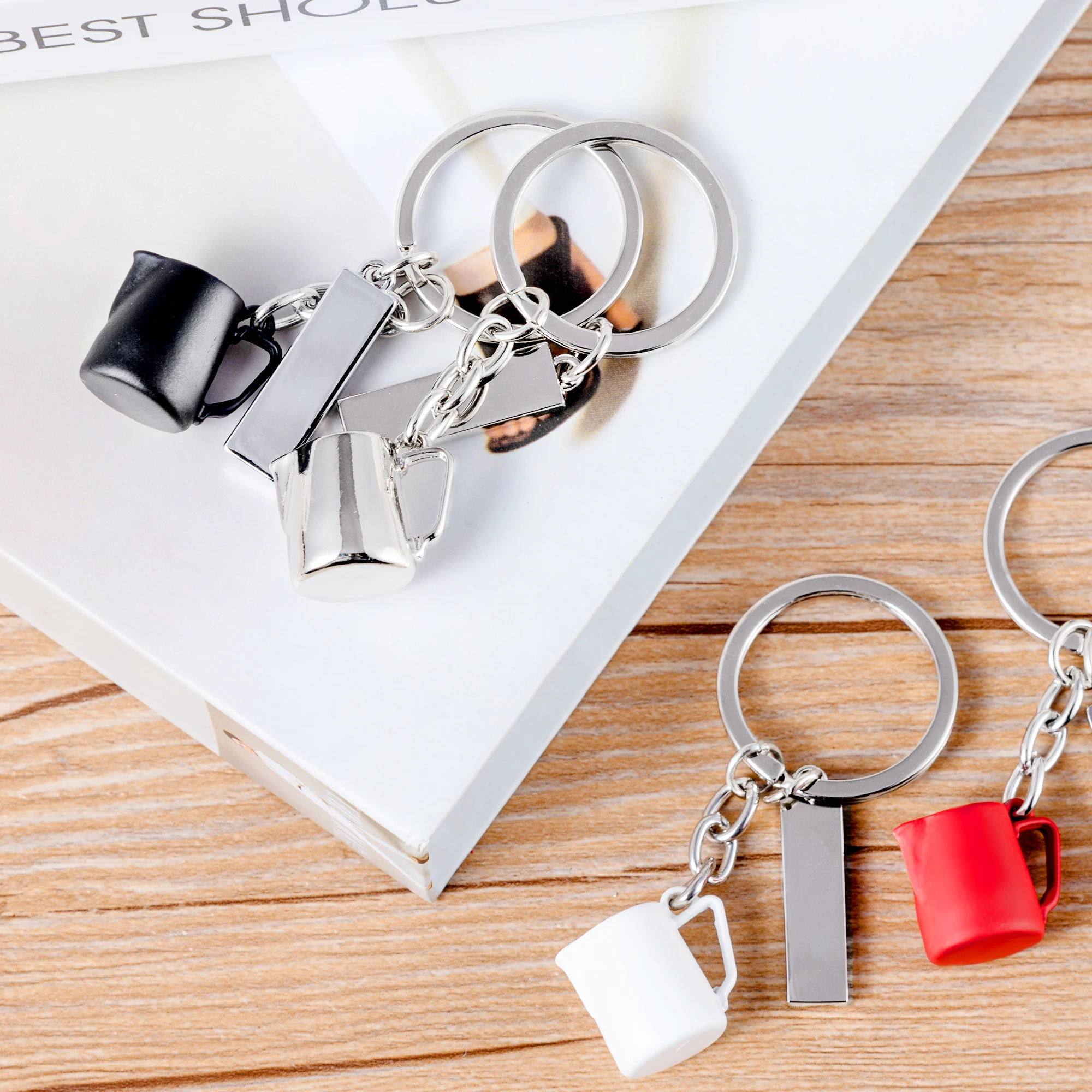 Бариста брелок для кофе Кофеварка ручка молочный кувшин чайник портативный