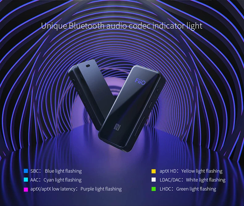 FiiO BTR3 csr8675 USB DAC/Bluetooth приемник aptXLL/aptXHD/LDAC для iphone/Android телефонов/ПК