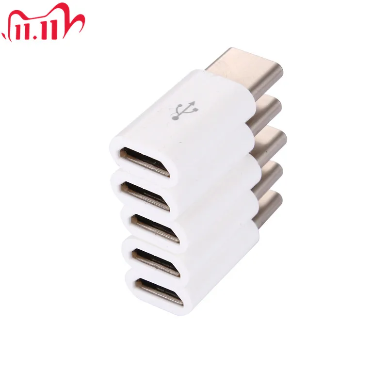 Горячая распродажа! 5 шт./лот USB 3. 0 Type C штекер на Micro гнездо|micro usb to c|micro c adapterusb 3.1 |