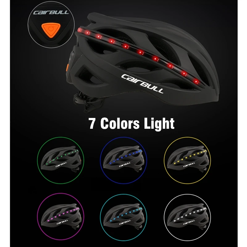 Cairbull Новый умный Bluetooth велосипедный шлем с подсветкой безопасный дорожный горный
