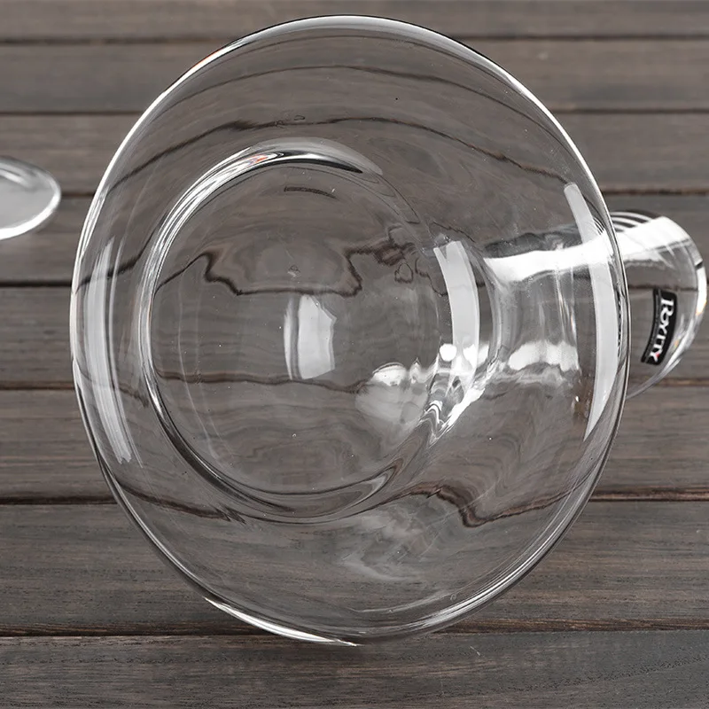 Хрустальный графин для вина превосходное плоское основание красный ручной