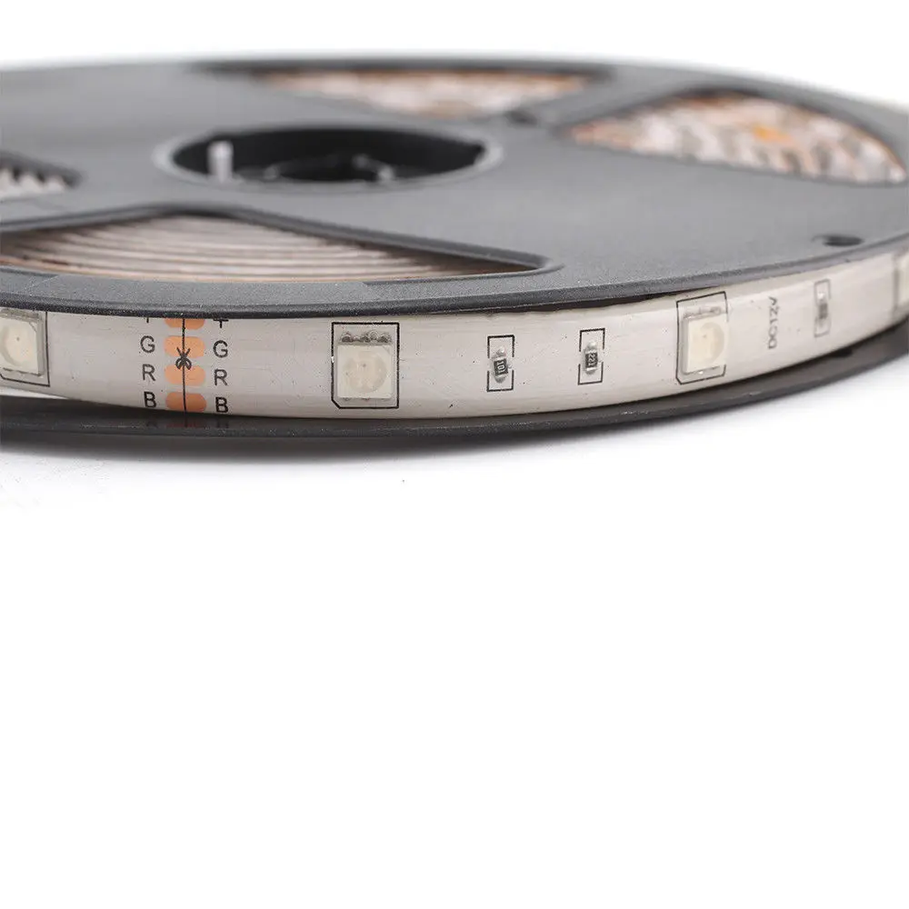 1 м 2 3 4 5 10 Светодиодные ленты светильник RGB SMD 5050 30 светодиодов/м 60 светодиодов/m