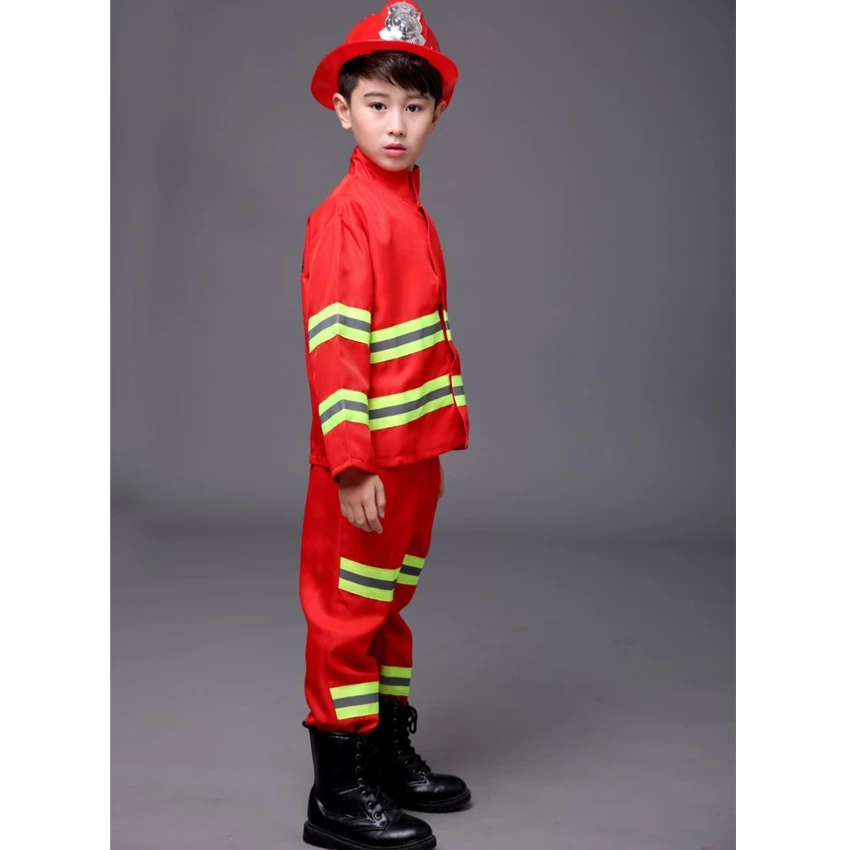 Детские костюмы для косплея красные карнавальные вечерние с игрушками мальчиков