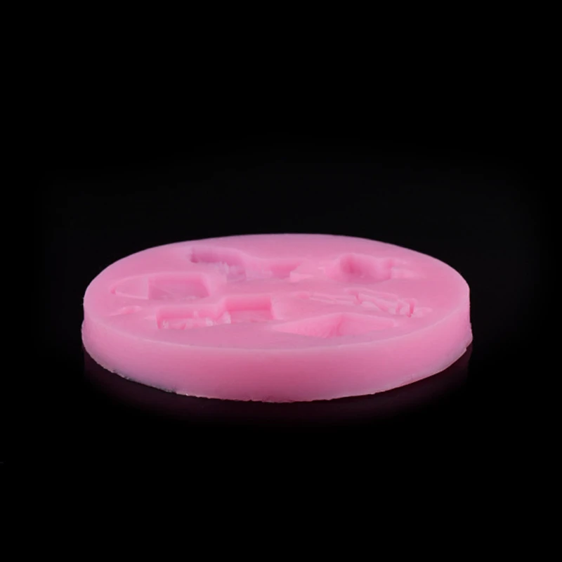 DIY кукла свинья коробка торт силиконовые формы для шоколада желе ледяной сахар 1718