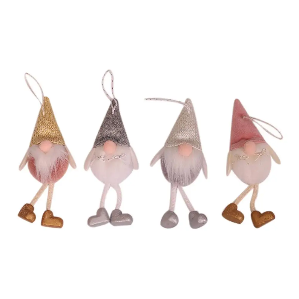 

Рождественская подвесная елка «Санта Гном», украшение для дома вечерние украшение для окна, Рождественское украшение, яркий цвет, Рождеств...