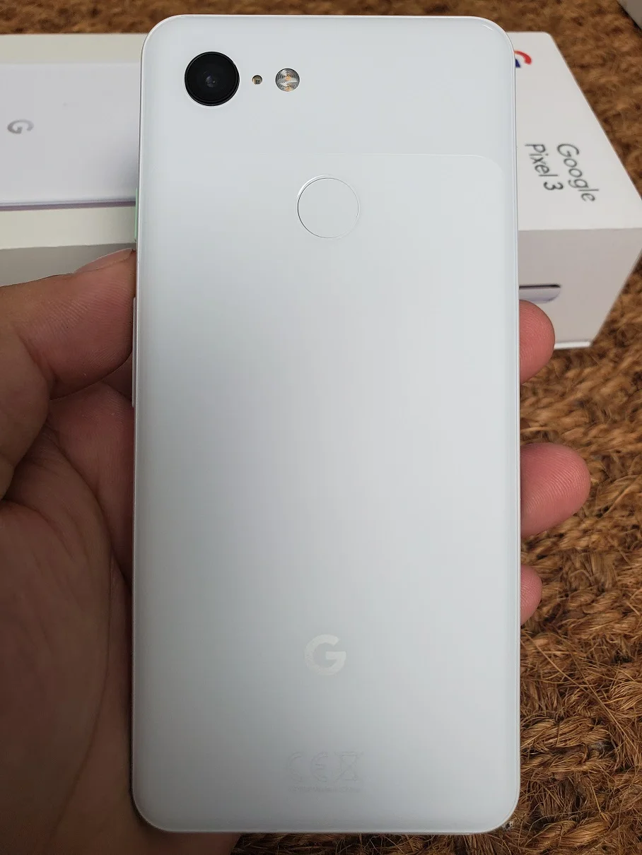 Мобильный телефон Google Pixel 3 Snapdragon 845 Android 9,0 5," FHD 2160x1080 4 Гб ram 128 ГБ rom 12.2мп Fingrprint NFC Qi