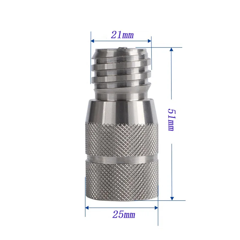 Пейнтбол пистолет CO2 газовый баллон конвертер Сода воды бак из нержавеющей стали