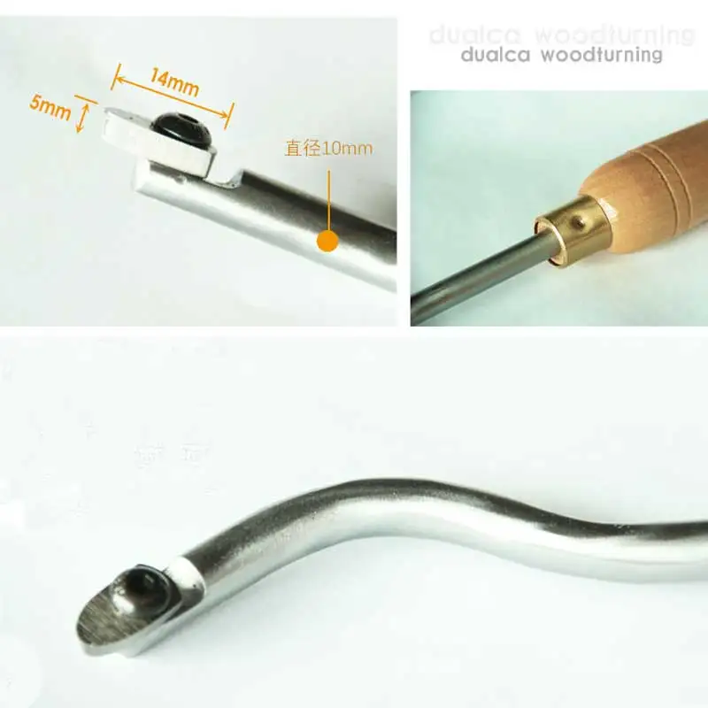 1 шт. Деревообработка HSS Токарные инструменты высокого качества Hook-Shaped колючая