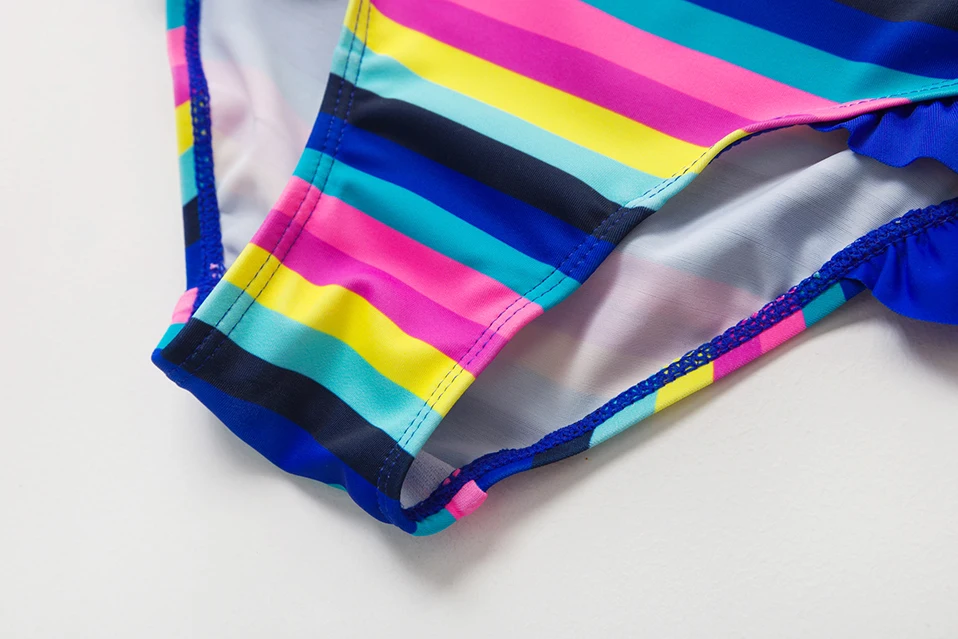 Пляжный спортивный костюм для больших девочек бикини из двух предметов