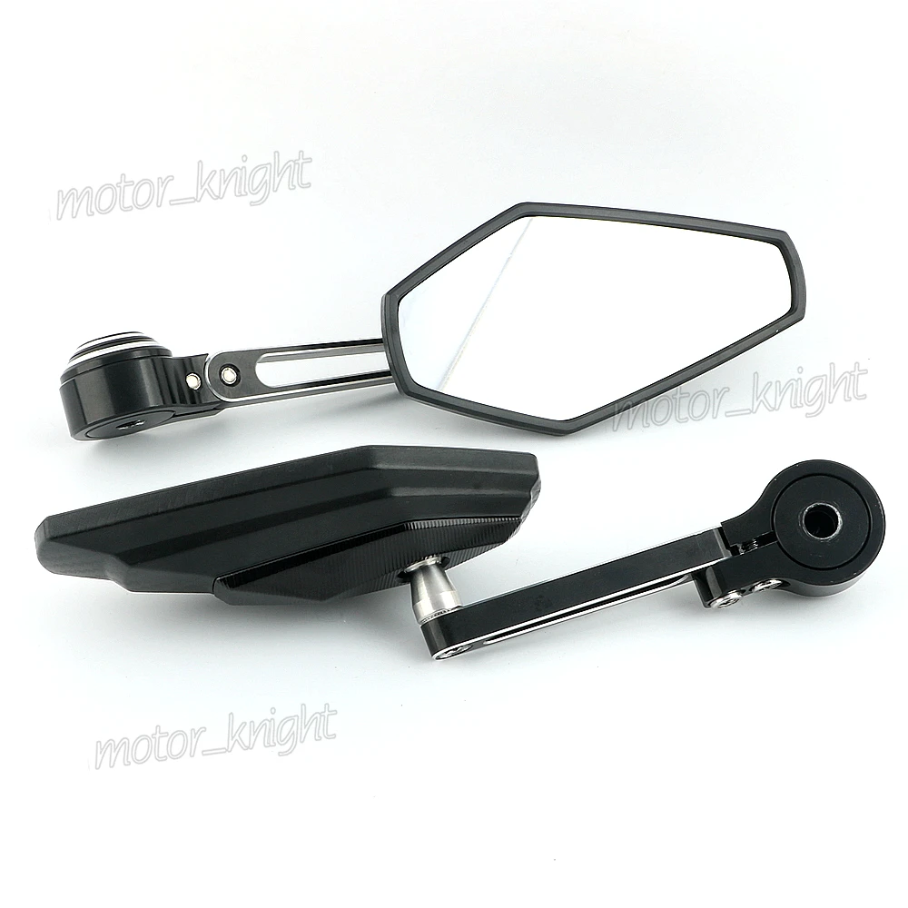 Универсальные черные мотоциклетные зеркала боковые заднего вида для HONDA MONKEY CB400