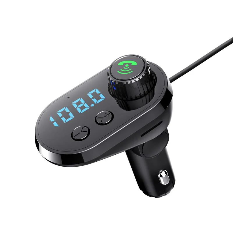 Автомобильный комплект Bluetooth 5 0 FM передатчик USB MP3-плеер В/а поддержка диска/Micro SD