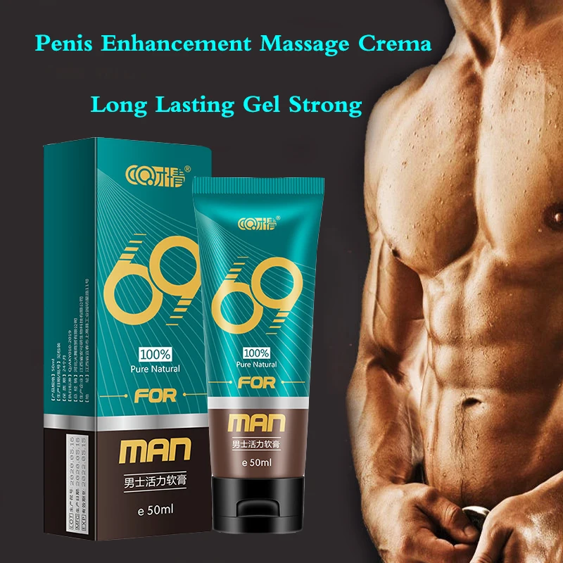 Крем для увеличения пениса 50 мл крем мужского члена утолщенный удлинения стойкий