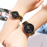 couple watches men luxury famous brand lovers watch women casual stainless steel watches for women relogio feminino for gifts