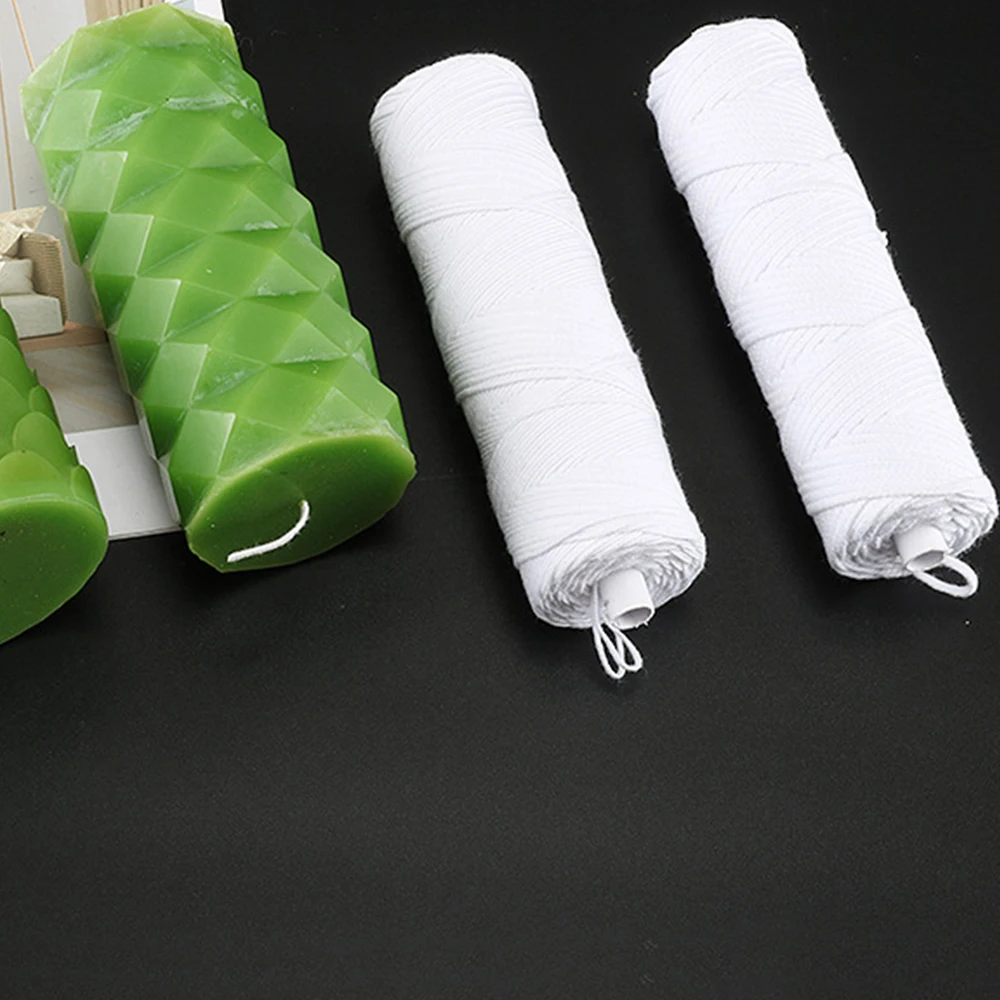 40 нитей/30 м/катушка искусственной свечи фитиль сердечник Сделай Сам масляные