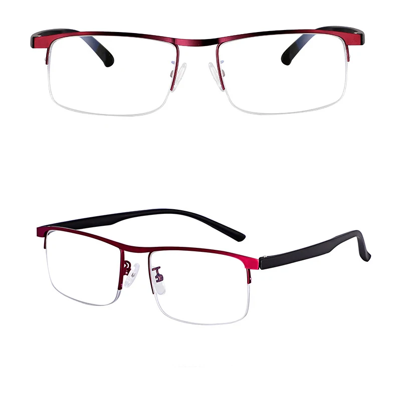Половина обод прогрессивные очки для чтения Для мужчин женщин при