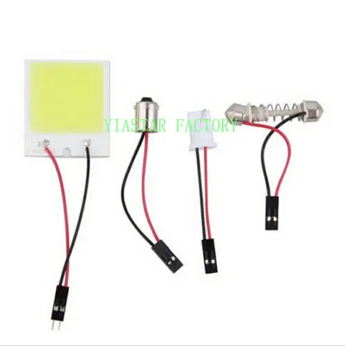 Фото 100 шт., Автомобильные светодиодные панели T10 Festoon W5w Cob 24SMD 36SMD 48SMD, 12 В постоянного тока №4