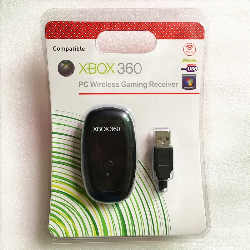 2 шт. беспроводной USB-приемник для Microsoft Xbox 360 Xbox360 геймпад адаптер ПК контроллер