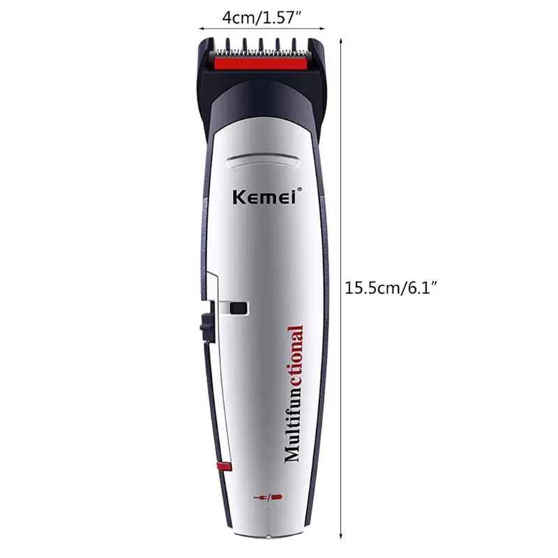 KEMEI EU Plug 5 в 1 машинка для стрижки волос электробритва щетка для чистки носа уход за лицом машинка для стрижки волос триммер для волос