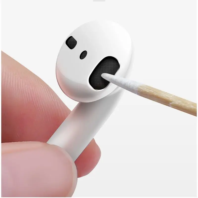 

Чистящие ватные палочки для Airpods, беспроводные Bluetooth остроконечные чистящие инструменты для наушников, телефонных зарядных наушников, 25 шт