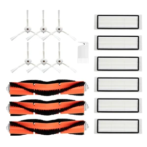 Комплект запчастей для робота-пылесоса Xiaomi MI Robot Vacuum 2, Roborock S50, S51, S55, Hepa фильтр, боковая основная щетка, аксессуары