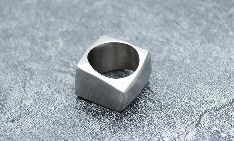 Onlysda Stainless Steel Viking Ring vintage Hammer retro punk jewelry finger man Love Jewelry Gift Wholesale OSR194