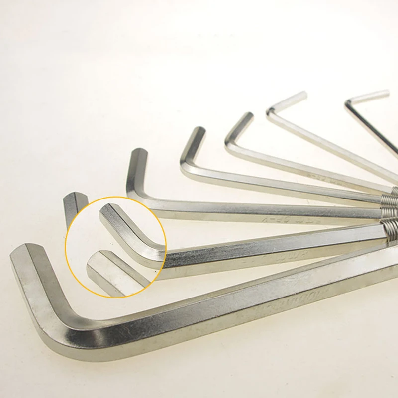 Новый 8/10 шт внутренний шестигранный гаечный ключ Метрическая комбинация 1 5 мм-10