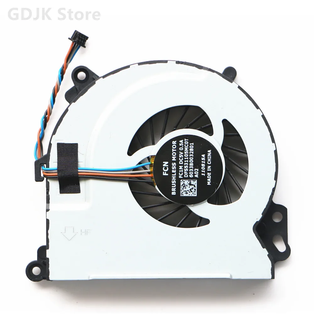 

033B0032801 For HP Envy 15 15-J Envy17-j Envy 17-j006sr 17-j011sa Cpu Cooling Fan 720235-001 720539-001