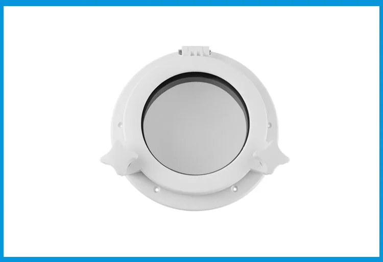

215mm Marine Boat Yacht RV Porthole ABS Plastic Round Hatches Port Lights Replacement Windows Port Hole Opening Portlight