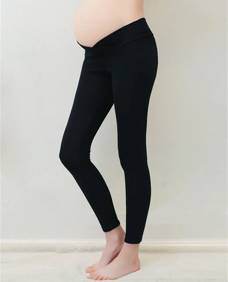 HAPPYPLUS Брюки для беременных с заниженной талией весенние осенние брюки Леггинсы