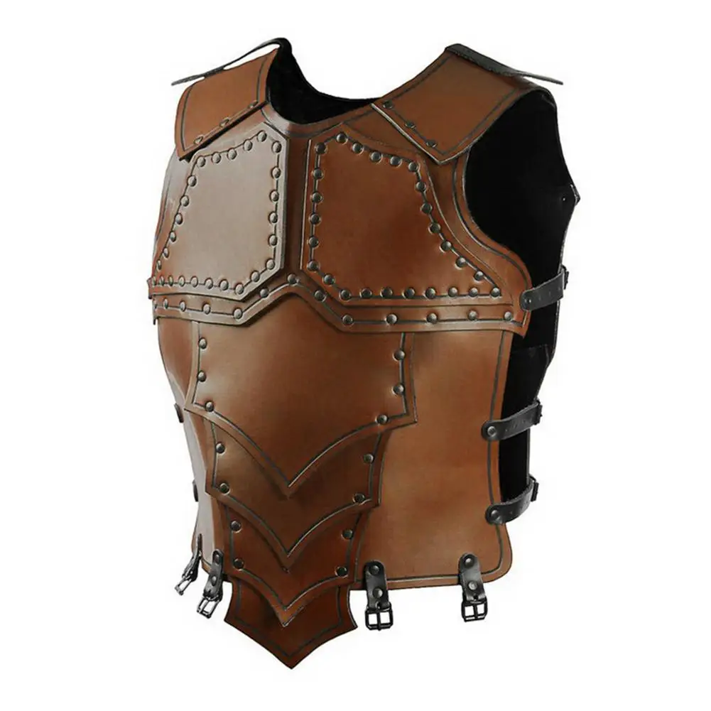 

Medieval Chest Armor Vintage Knight Costume For Back And Chest Protection Adjustable Vest Armor For Men And Women Party Cospla