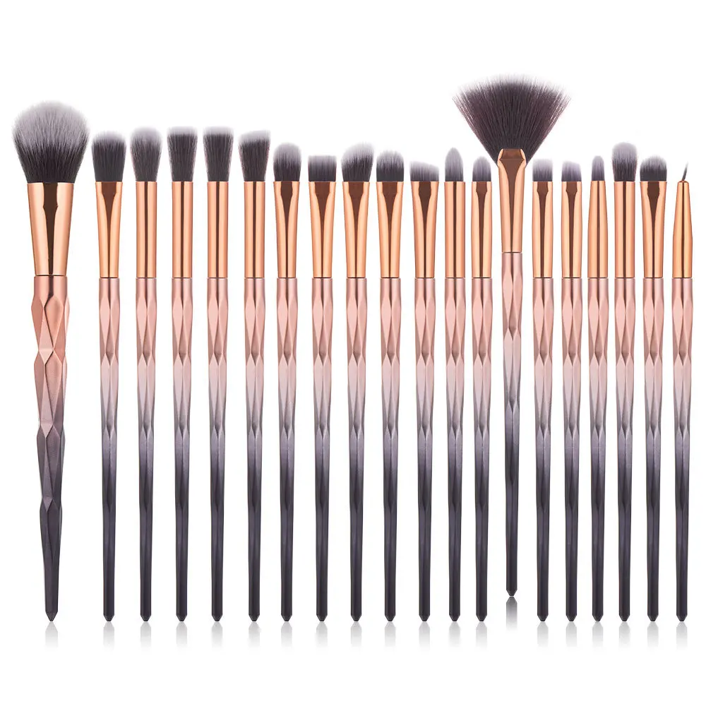 

20Pcs Make Up Tool Foundation Eyelash Eyebrow Eyeshadow Cosmetic Makeup Brushes Set pinceaux de maquillage