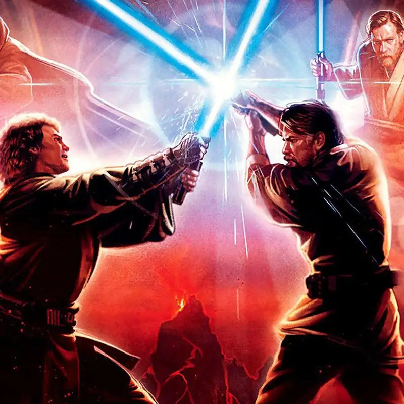 2 шт. Новый акоусто-оптический лазерный меч пластиковый реквизит Obi Wang Skywalker Ludawi