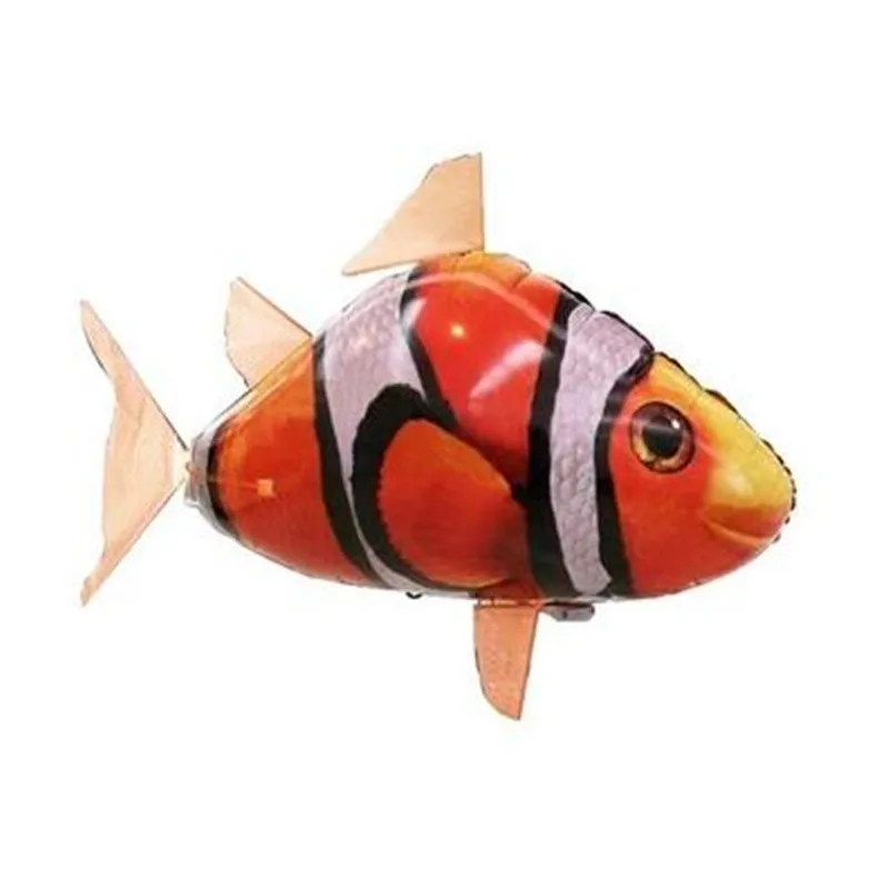 

Party Decoration Remote Control Shark Toys Air Swimming Fish RC Animal Infrared RC Fly Air Balloons Clown Fish Toy Gifts
