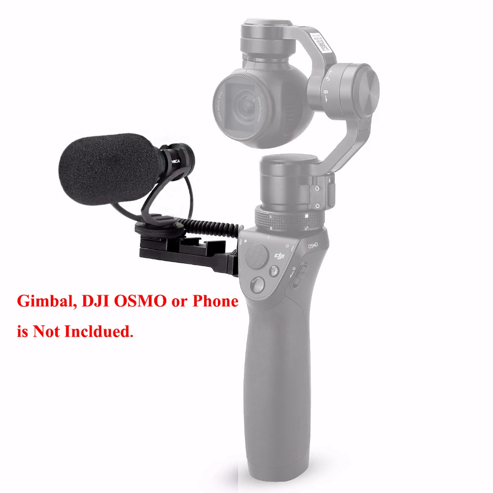 CVM VM10 II кардиоидный направленный микрофон для видеокамеры DJI OSMO Mobile Plus Smartphone GoPro