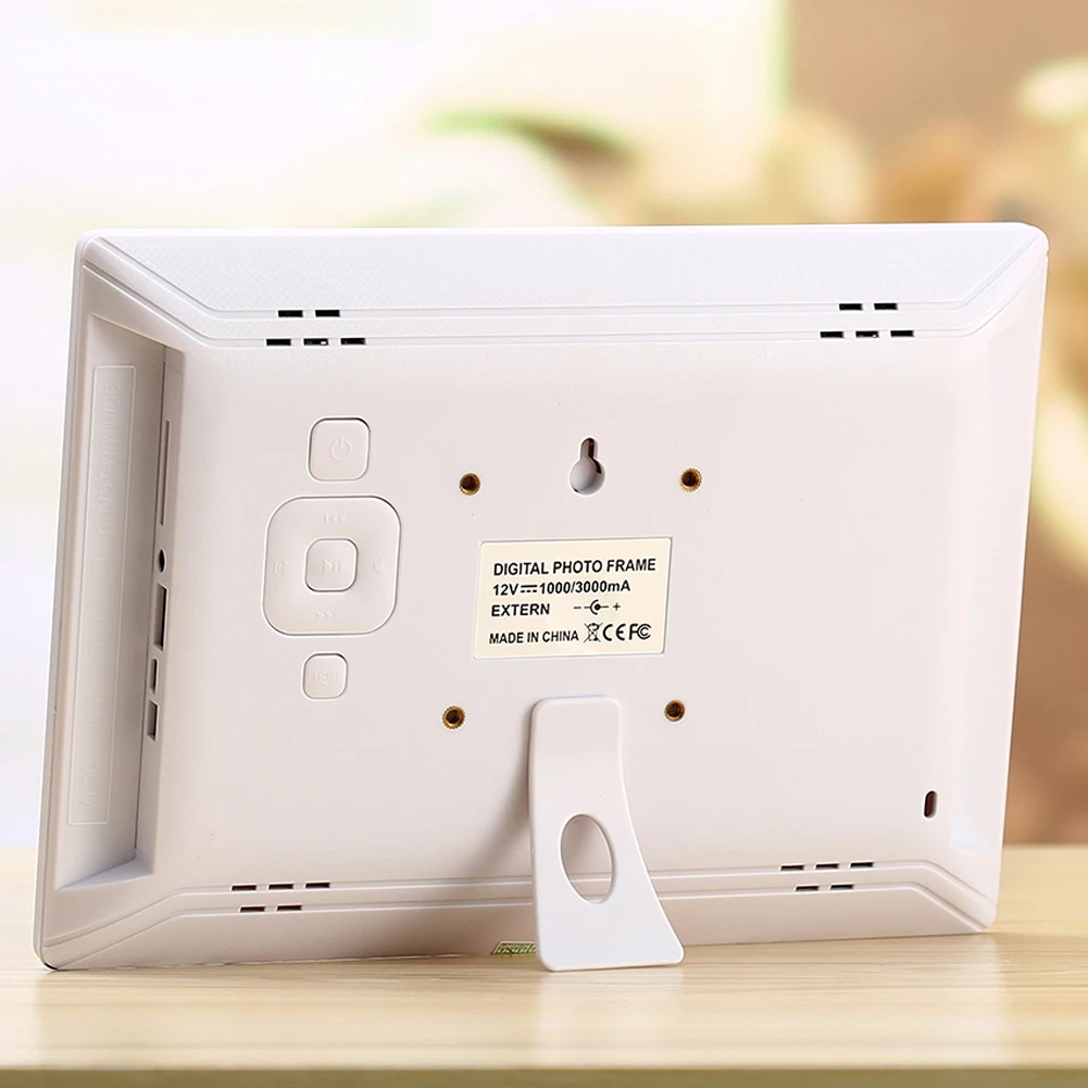 Цифровая фоторамка со светодиодной подсветкой 10 дюймов Wi-Fi HD экран электронный