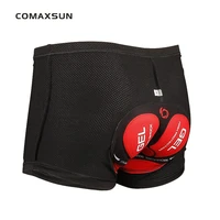comaxsun mens cycling underwear bicycle mountain mtb shorts riding bike sport underwear compression tights shorts 5d padded