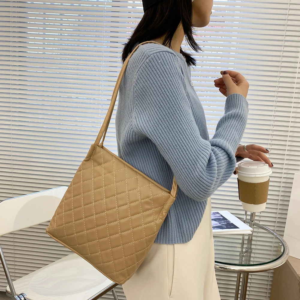 

Small Crossbody Bags PU Leather Soft Underarm Shoulder Fluffy Lady Shoulder Handbags Female Simple Totes for Women 2020 Trend