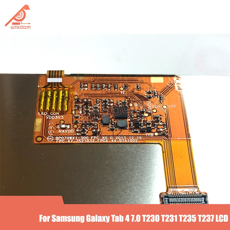 

For Samsung Galaxy Tab 4 7.0 SM-T230 T231 T235 T237 LCD Screen Display Panel Replacement