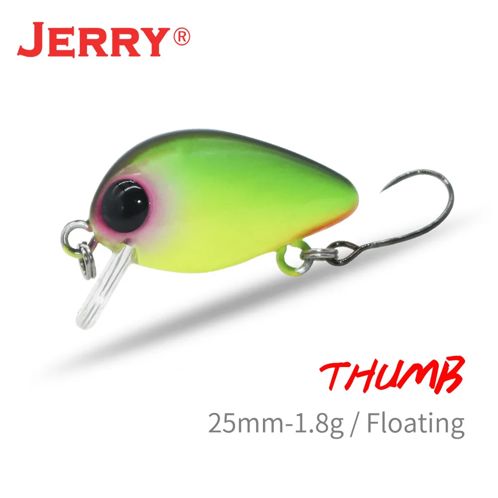 Jerry с накатанной головкой плавающий мини VIB микро рыболовные приманки Воблеры