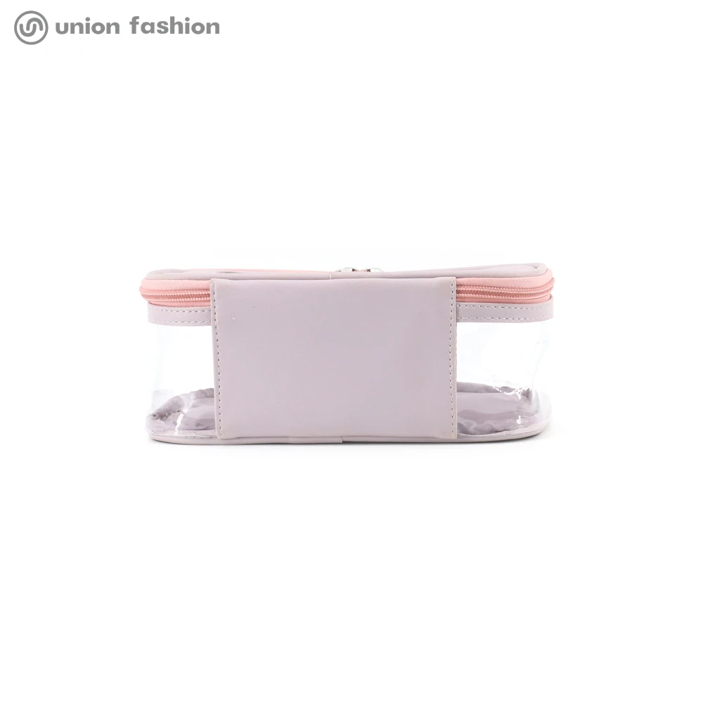 

Union Fashion Pvc Coated Makeup Cute Cosmetic Travel Bags Cases With Zipper