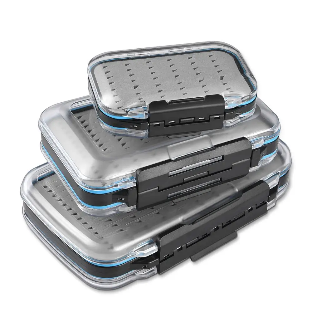 Водонепроницаемый двухсторонний легкий бокс для ловли нахлыстом Magreel прозрачный