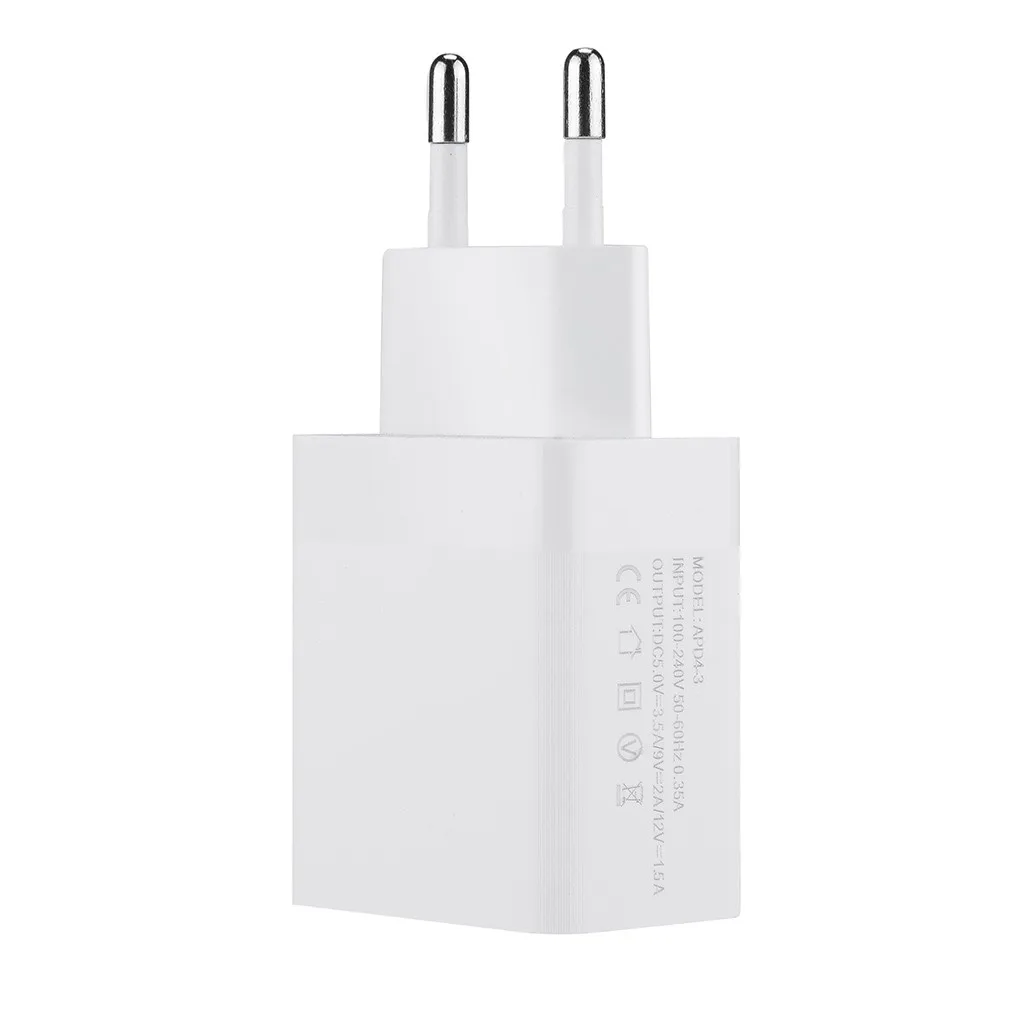 QC 3 0 быстрое зарядное устройство для дома и путешествий AC к телефону USB настенное