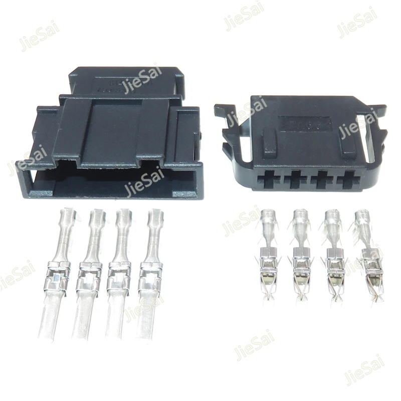 

4 Pin 191972704 1-929591-1 Automotive Electric Male Plug Famale Wiring Socket Cable Harness Connector with Terminals For BMW VW