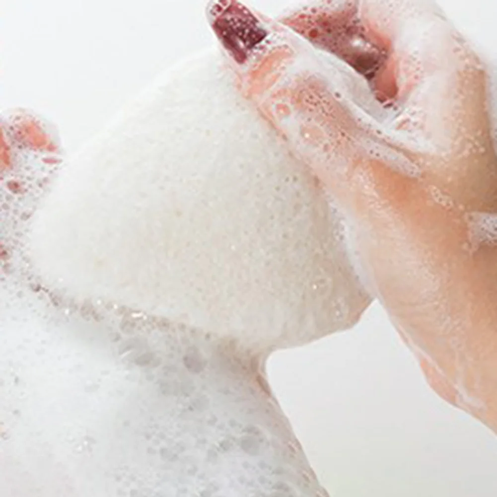 

Water Drop Shaped Konjac Sponge Cosmetics Puff Face Cleaning Washing Facial Care Cleanser Flutter Makeup Tools with Strap