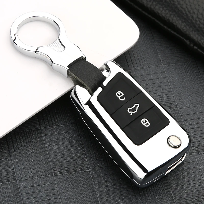 

Car key case keychain for Volkswagen Bora Santana Sagitar Lamando Polo Tiguan Lavida plus