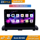 Автомобильный Интеллектуальный видеоплеер Android 4G + 64 ГБ для Volvo XC90 2004-2014, мультимедийная система GPS-навигации
